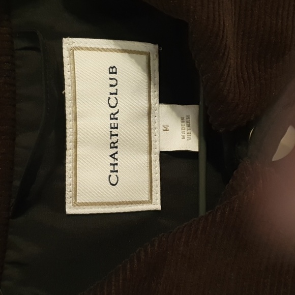 Wmns Charter Club Quilted Jacket sz Med - Picture 4 of 8